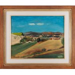 Henryk Hayden (1883 Varsavia - 1970 Parigi), Paesaggio del sud della Francia, 1944
