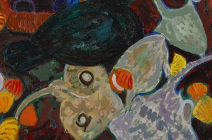 Joseph Hecht (1891 Łódź - 1952 Paryż), Fregata i kosz z rybami, 1931