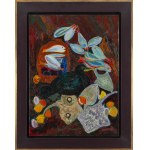 Joseph Hecht (1891 Lodz - 1952 Paris), Frigate and basket of fish, 1931