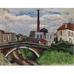 Natan (Nathan) Grunsweigh (Grunsweig) (1880 Kraków - 1956 Paryż), Dworzec w Vincennes