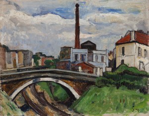 Natan (Nathan) Grunsweigh (Grunsweig) (1880 Kraków - 1956 Paryż), Dworzec w Vincennes