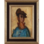 Stanislaw Eleszkiewicz (1900 Czutów near Poltava - 1963 Paris), Portrait of a boy in a cap