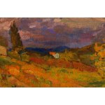 Zygmunt Landau (1898 Łódź - 1962 Tel Aviv), Pejzaż prowansalski, 1936