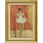 Benn Bencion Rabinowicz (1905 Białystok - 1989 Paryż), Baletnica przy drążku