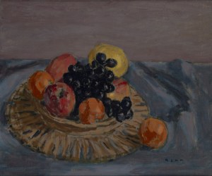 Benn Bencion Rabinowicz (1905 Białystok - 1989 Paryż), Martwa natura z owocami, 1961