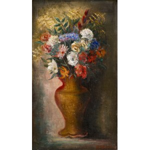 Marc Sterling (1898 Russia - 1976 Paris), Bouquet of flowers in a vase, 1930s