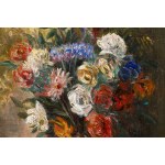 Marc Sterling (1898 Russia - 1976 Paris), Bouquet of flowers in a vase, 1930s