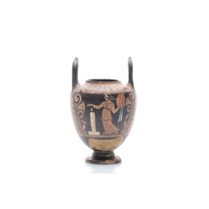 TERRACOTTA LEBES GAMIKOS | (GREECE / GREEK 340 - 320 BC)