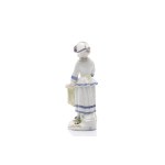 DANCING COLUMBINE (FROM THE ITALIAN COMEDY SERIES) | MEISSEN (GERMANY / GERMAN 18TH CENTURY)