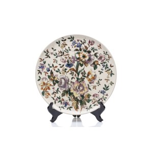 LARGE HANGING PLATE | (ENGLAND / ENGLISH END OF THE 19TH CENTURY)