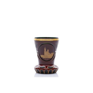 GOBLET ENGRAVED WITH THE TOWN OF EGER (CHEB) | NORTHERN BOHEMIA (CZECH / BOHEMIAN 20TH CENTURY)
