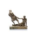 JOHANNA MEIER-MICHEL (1876 - 1930) | SATYR AND NYMPH (AUSTRIA / AUSTRIAN AROUND 1910)