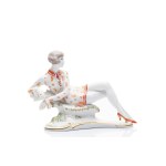 SEATED GIRL | ROSENTHAL, DESIGN BY THEODOR KÄRNER (GERMANY / GERMAN AROUND 1930)