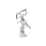 MASK DANCER | MEISSEN (GERMANY / GERMAN 20TH CENTURY)