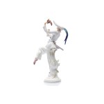 MASK DANCER | MEISSEN (GERMANY / GERMAN 20TH CENTURY)
