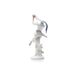 MASK DANCER | MEISSEN (GERMANY / GERMAN 20TH CENTURY)