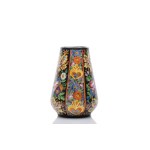 VASE WITH FOLK DECORATION | FRANTIŠEK MÍČA, KLENČÍ (CZECH / BOHEMIAN 1926 - 1945)