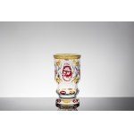 GOBLET | ZAWIERCIE GLASSWORKS (POLAND / POLISH 1928 - 1939)