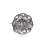 BAROQUE SILVER TASTEVIN | HANS JAKOB BAUER (1655 - 1703), AUGSBURG (GERMANY / GERMAN 2ND HALF OF THE 17TH CENTURY)