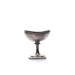 SILVER EMPIRE SALT CELLAR | (AUSTRIAN EMPIRE / AUSTRIAN 1824)