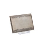 SILVER CIGARETTE CASE | (CZECH / BOHEMIAN 1929 - 1941)