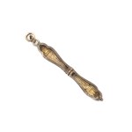 SILVER PENDANT IN THE SHAPE OF A SARCOPHAGUS | (FRANCE / FRENCH AROUND 1930)
