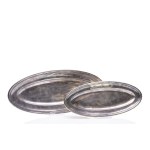 TWO TRAYS FROM VIGADÓ PALACE | CHRISTOFLE (FRANCE / FRENCH 1920S - 1930S)