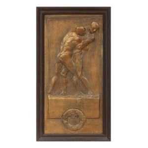 ANTONÍN KOTRBA | WRESTLERS (CZECH / BOHEMIAN 1910)