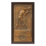 ANTONÍN KOTRBA | WRESTLERS (CZECH / BOHEMIAN 1910)