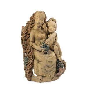 DAGMAR KOVERDYNSKÁ (1947 - 2024) | MADONNA (CZECH / BOHEMIAN DATED 2003)