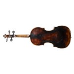 VIOLIN LABELLED GEORGIUS HELMER | (CENTRAL EUROPE / CENTRAL EUROPEAN)