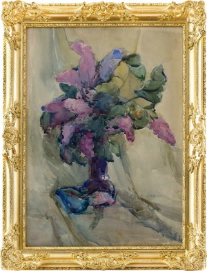 Mieczysław Wątorski (1903-1979), Kwiaty w wazonie
