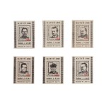 Murdered in Katyn. Set of 6 stamps