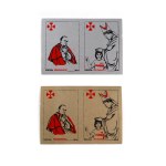 John Paul II. Set of 2 stamps from the Solidarity Post Office