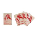 Vote in the referendum! Serve the red m... (monkey)! Set of 5 flyers distributed before the 1987 referendum