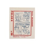 Flyer from the prison in Wrocław, 1987