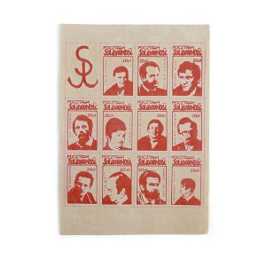 « Solidarité en lutte ». Série de 11 timbres