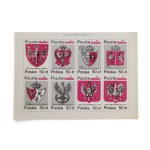 Coats of Arms of Cities in the Republic of Poland. Set of 10 stamps