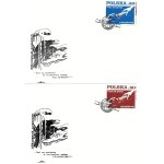 Two envelopes from the 1980s