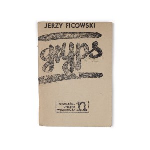 Jerzy Ficowski, *Gryps*, Niezależna Oficyna Wydawnicza, 1979