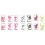 Polish Writers, Literary Institute, 1980s. Solidarity Post stamp sets (7 x 2)