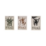 Anniversary of the January Uprising of 1863. Set of 3 stamps, 1986