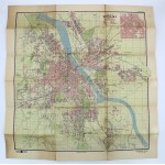 Map of Warsaw, Lviv–Warsaw, 1935