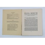 Silva Rerum, zeszyt 10/12 (październik-grudzień) 1930