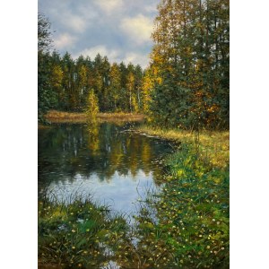 Wojciech Piekarski, Landscape from Rokitnica, 2025