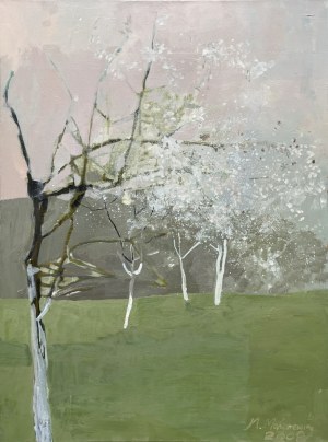 Małgorzata Makarewicz-Kaplińska, Kwitnący sad, 2008
