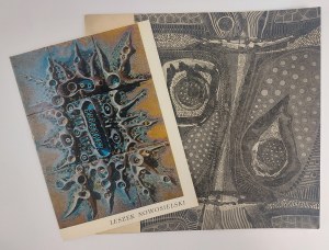 Leszek Nowosielski, zestaw katalog + broszura, 1972 | 1977 r.