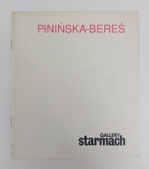 Maria Pinińska-Bereś, Okna...i, katalog wystawy Gallery Starmach, Kraków, 1992 r.
