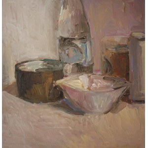 Wioleta PRZYBYSZ (b. 1986), Still life in white, 2020