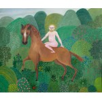 Magdalena Shummer-Fangor (1930), ARIES HORSE MOUNTED, 1974